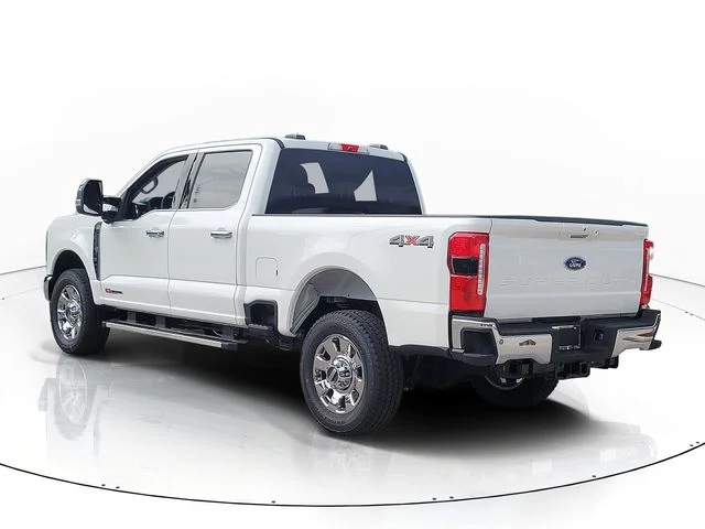 New 2026 White Metallic Ford Lariat image 7