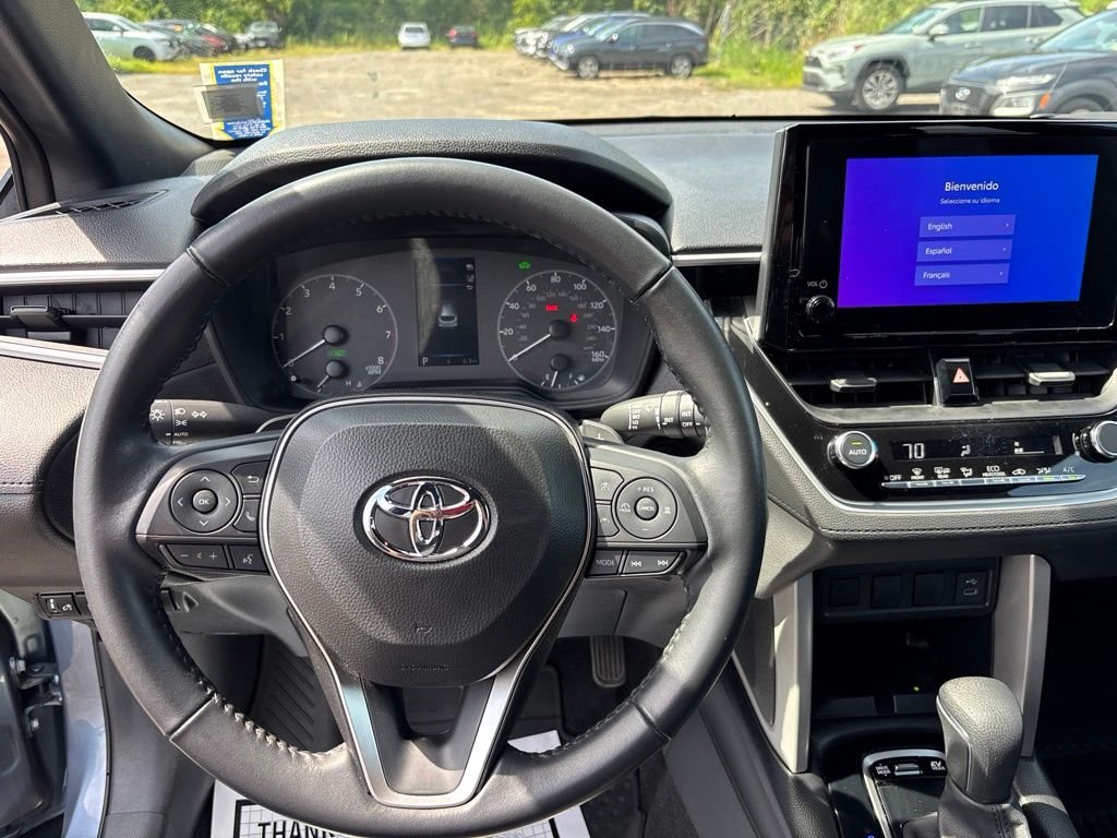 Used 2024 Blue Toyota Hybrid SE image 23
