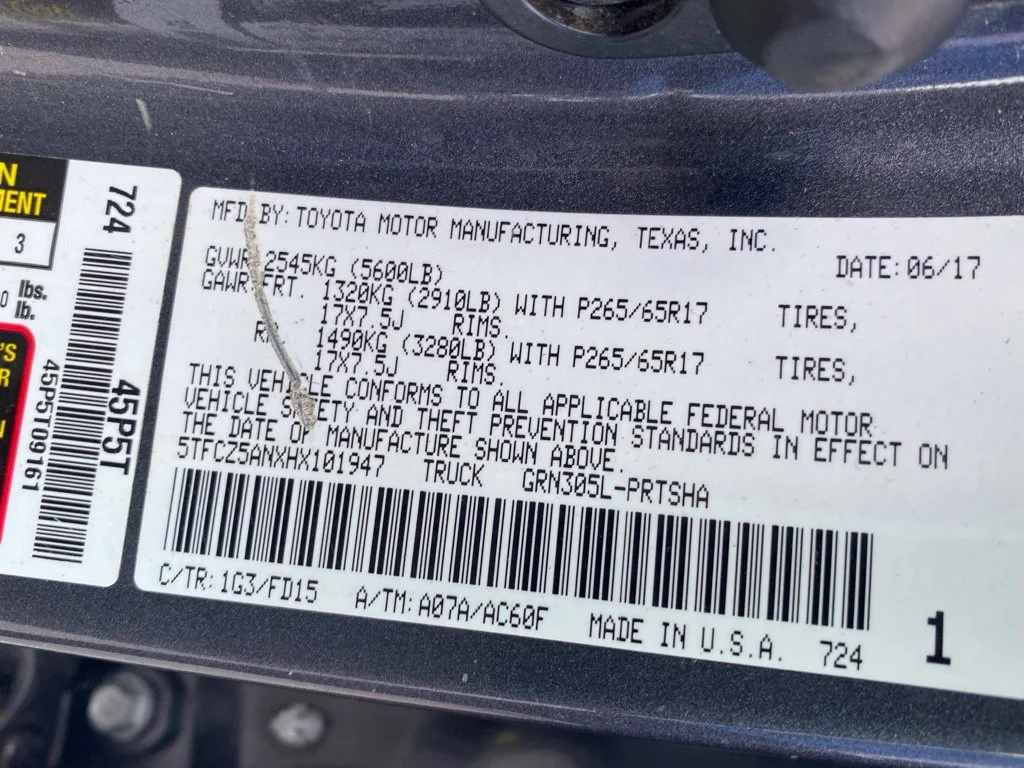 Used 2017 Gray Toyota TRD Sport image 20