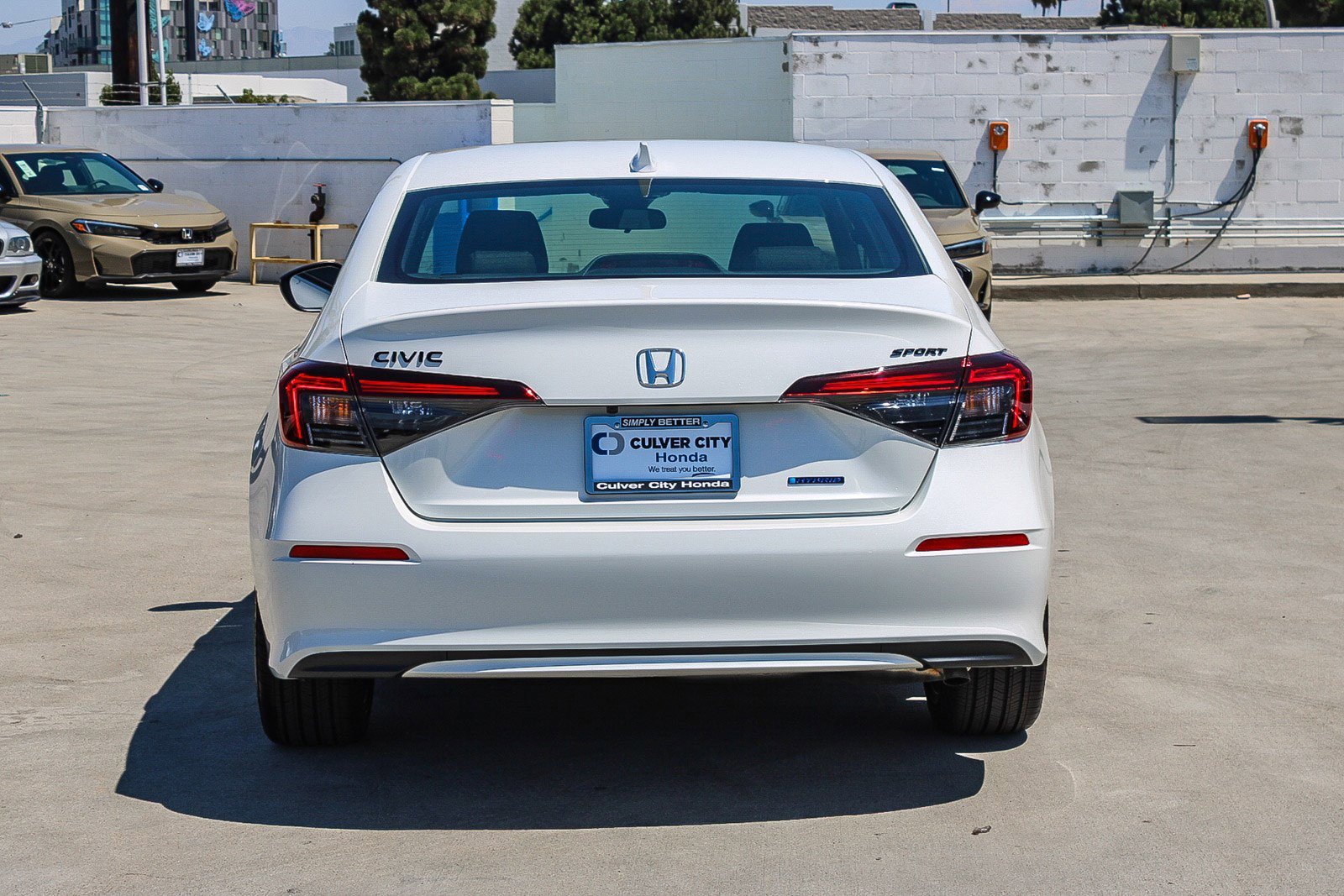 New 2026 Platinum White Pearl Honda Sport image 7
