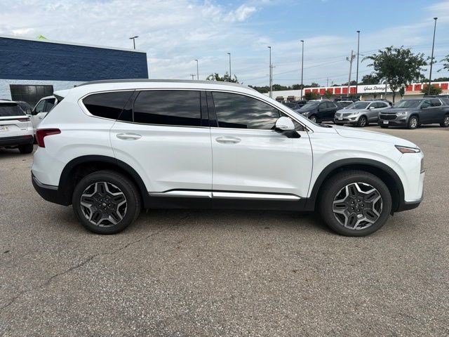 Used 2021 Quartz White Hyundai Limited image 6