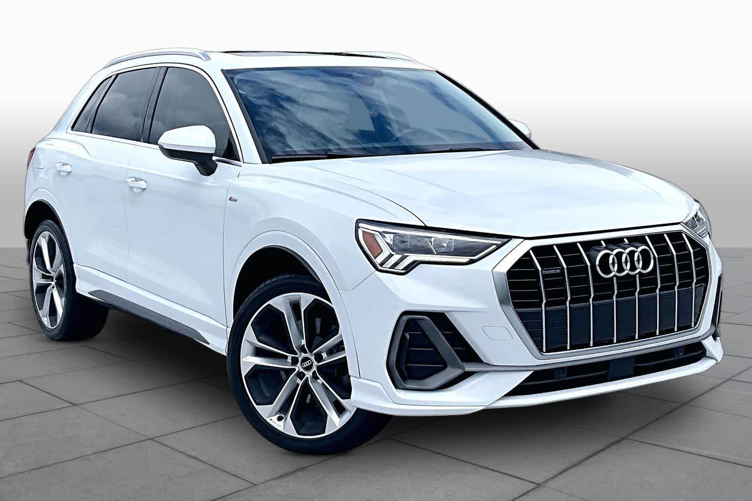 Used 2020 Glacier White Metallic Audi S line Premium Plus image 3