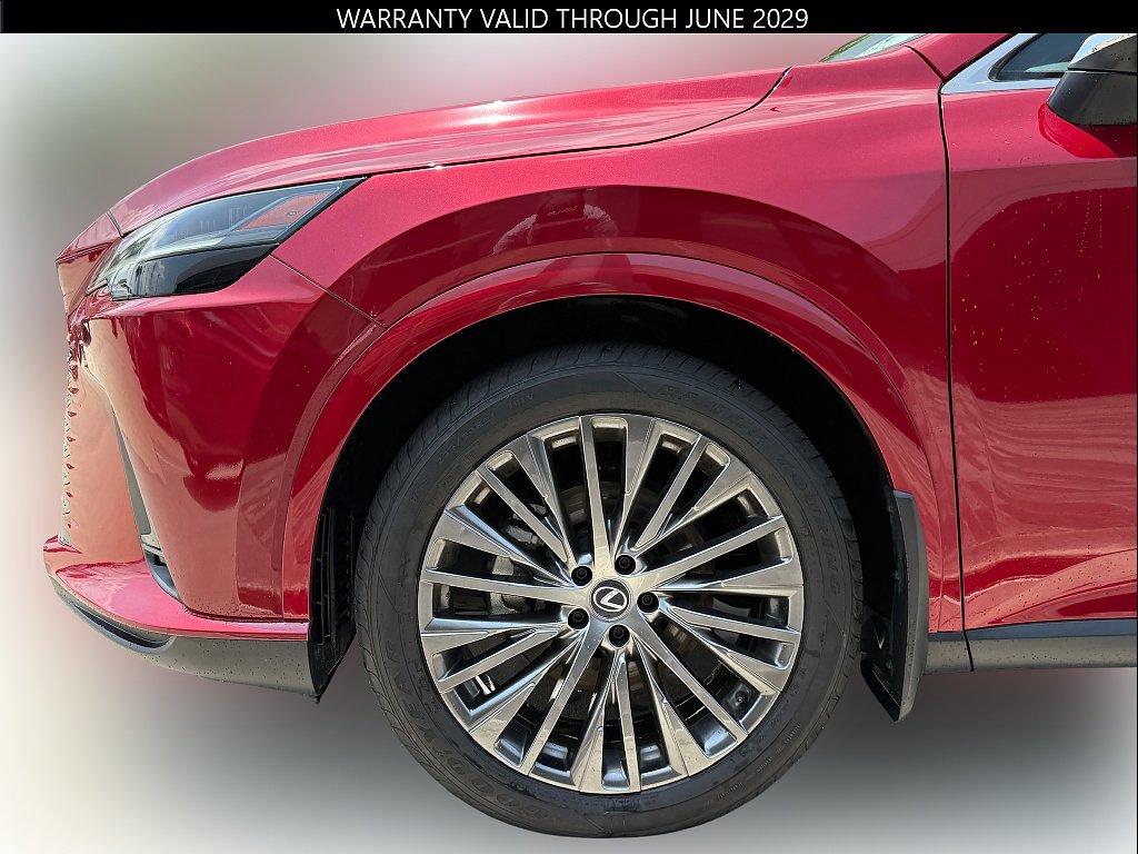 Certified Used 2023 MATADOR RED MICA Lexus Luxury image 5