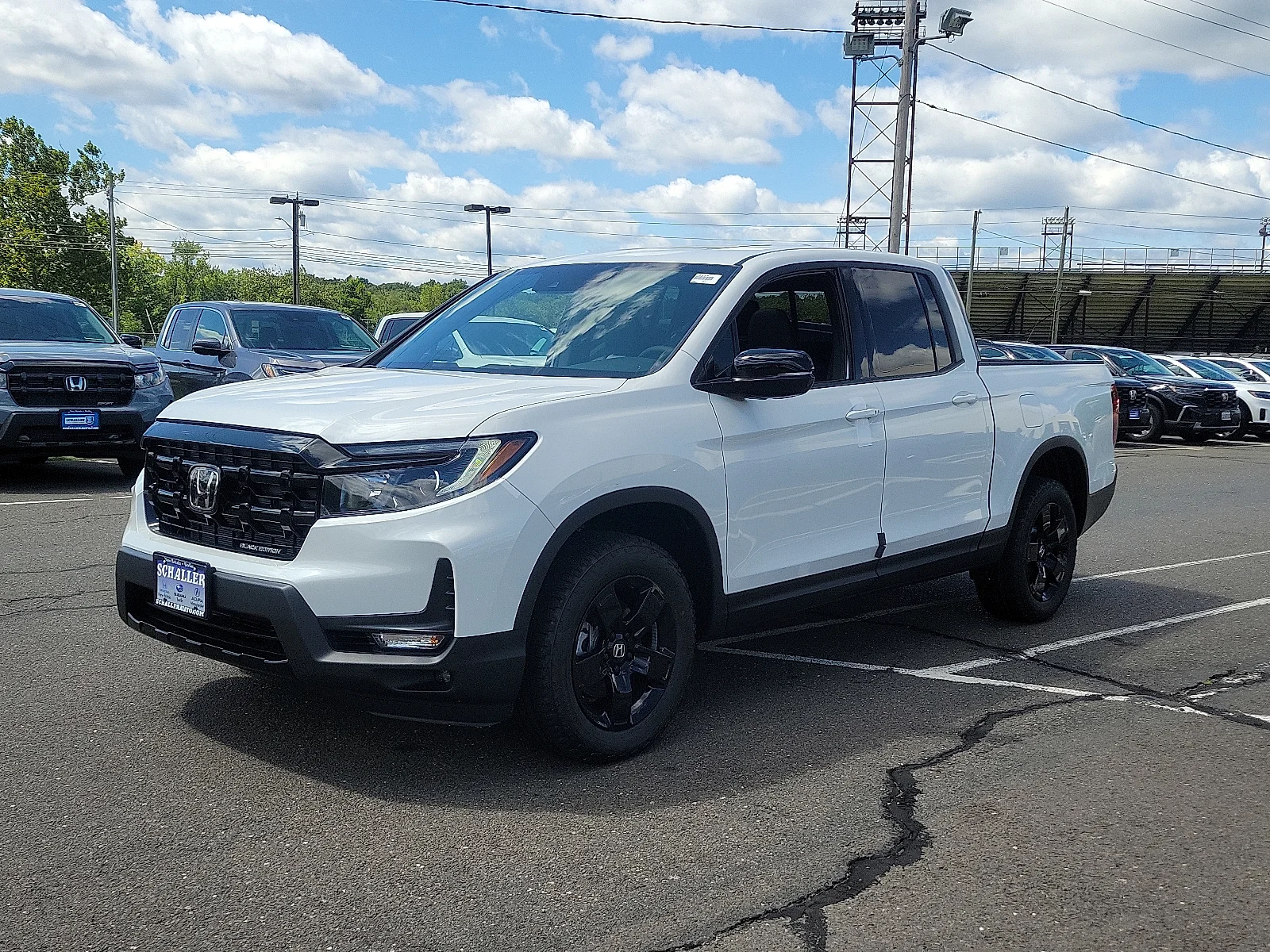 New 2026 Platinum White Pearl Honda Black Edition image 2