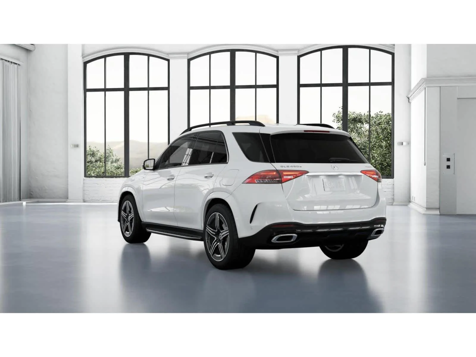 Used 2025 Polar White Mercedes-Benz GLE 450e image 54