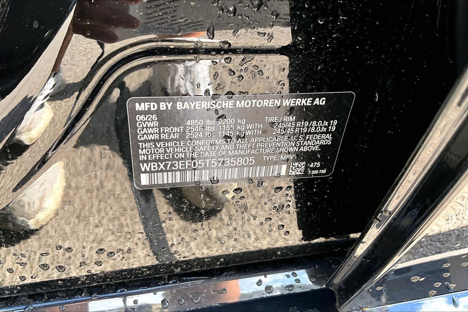 New 2026 Black Sapphire Metallic BMW xDrive28i image 21