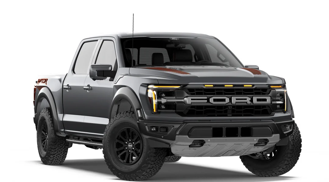 New 2026 Carbonized Grey Metallic Ford Raptor image 4
