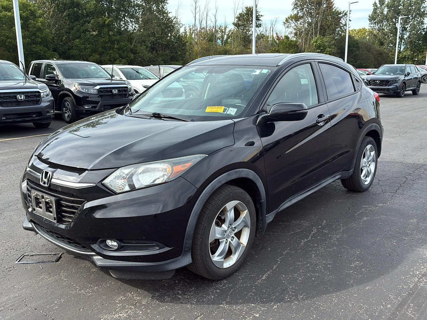 Used 2016 Crystal Black Pearl Honda EX-L w/Navi image 19