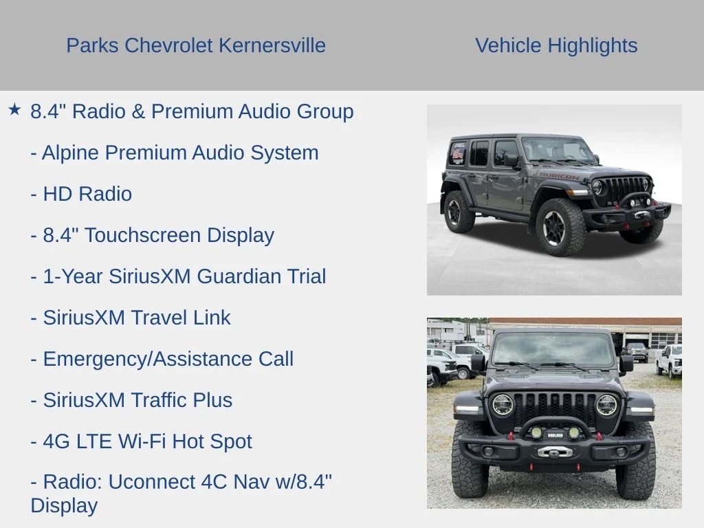 Used 2021 Gray Jeep Unlimited Rubicon image 22