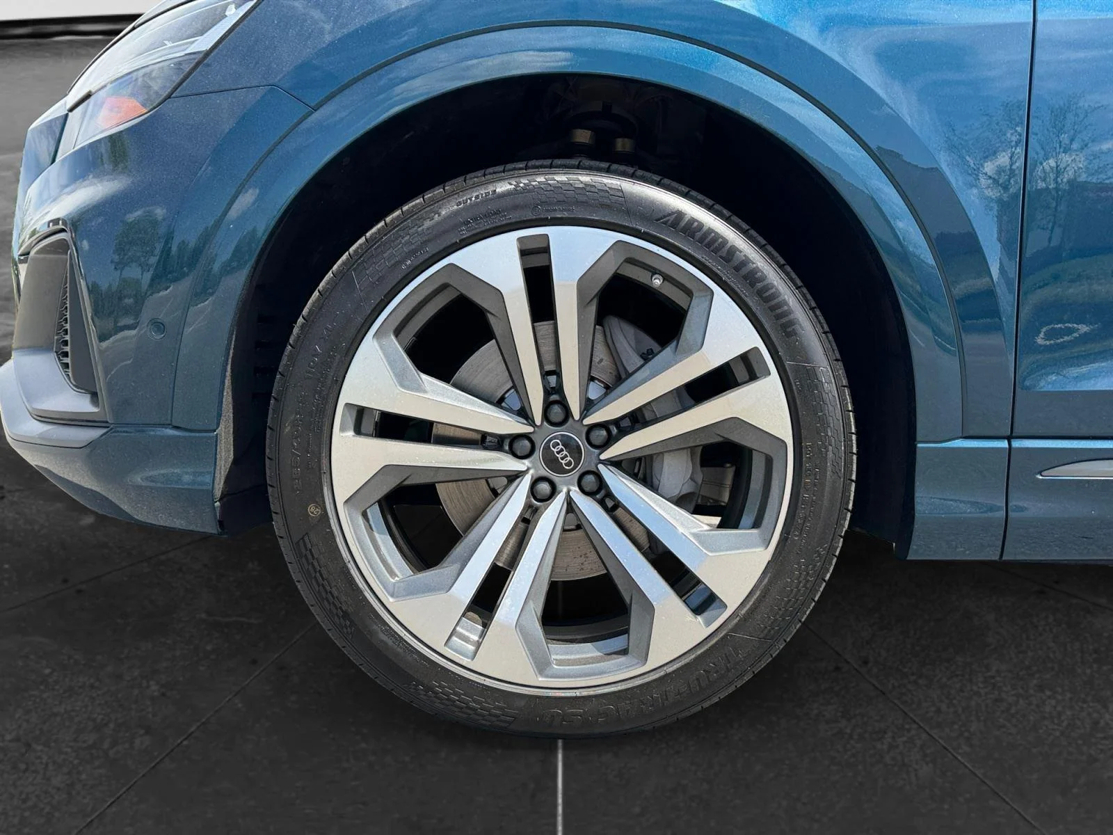 Used 2022 Galaxy Blue Metallic Audi Premium Plus image 10