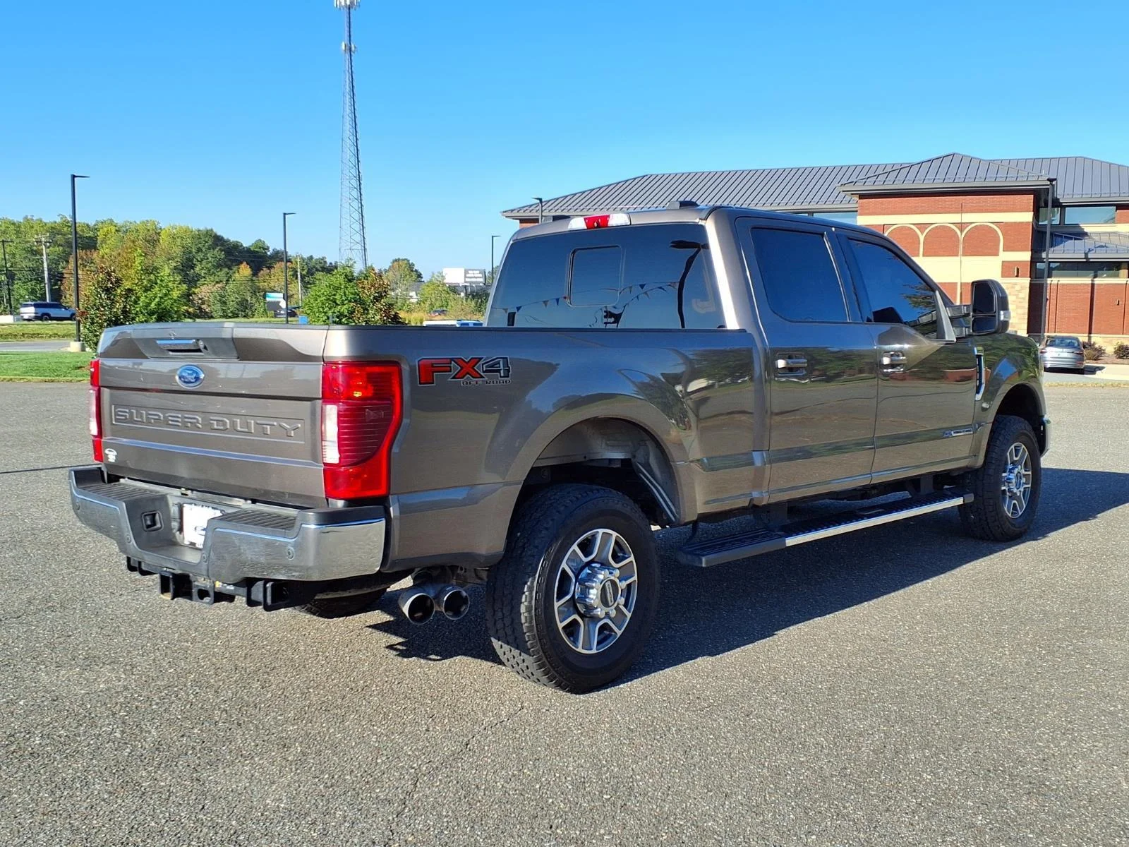 Used 2021 Stone Gray Metallic Ford LARIAT image 2