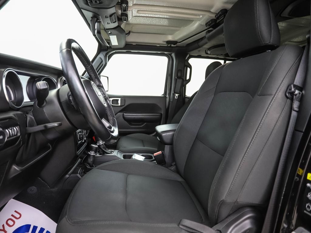 Used 2021 Black Clearcoat Jeep Unlimited Willys image 11