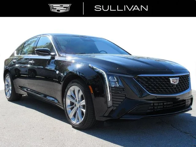 Used 2025 Black Cadillac Premium Luxury image 1