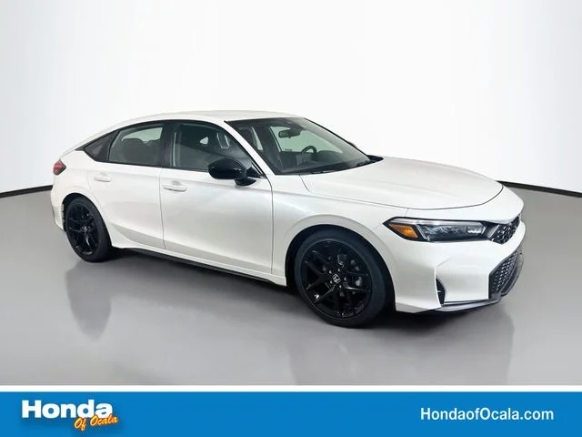 New 2026 Platinum White Pearl Honda Sport image 1