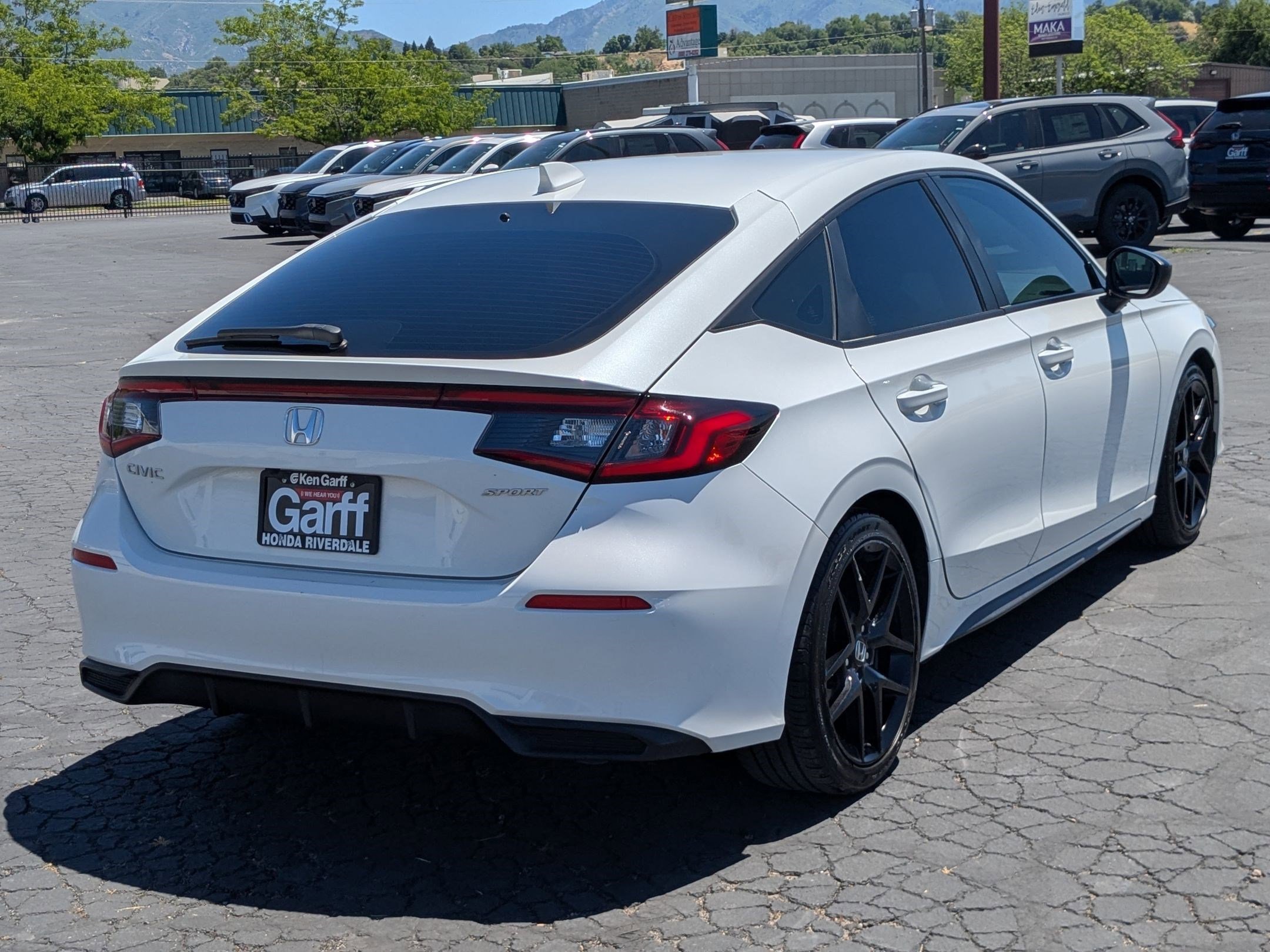 Used 2024 Platinum White Pearl Honda Sport image 3