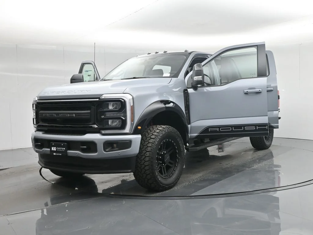New 2026 Glacier Gray Metallic Tri-Coat Ford Lariat image 34
