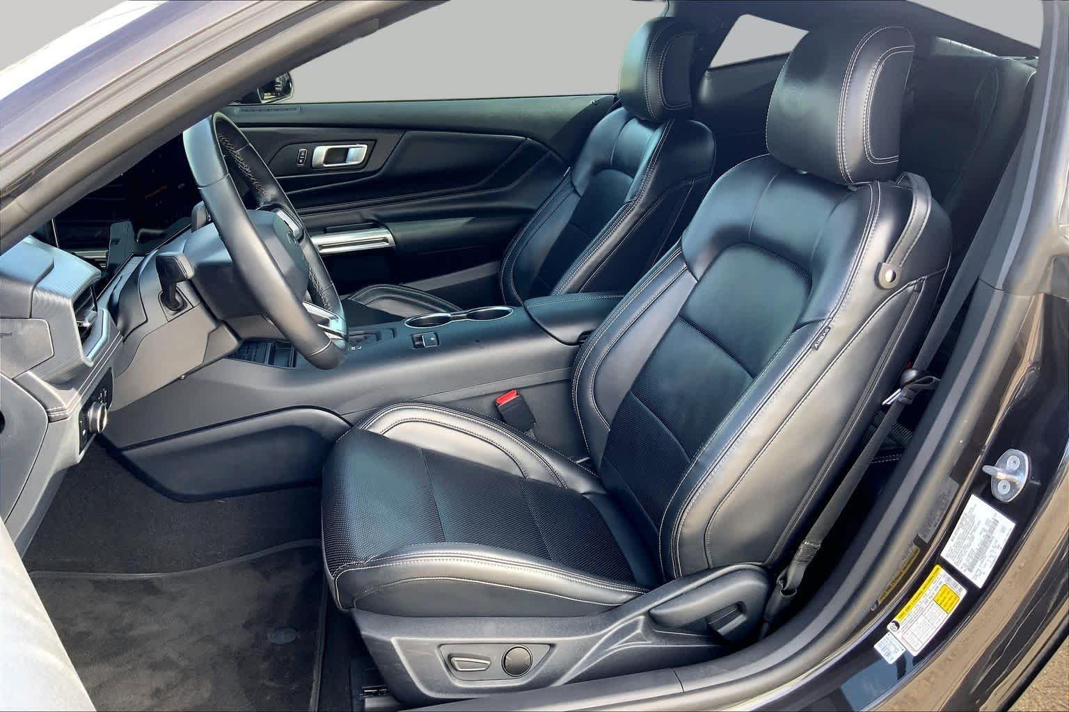 Used 2024 Dark Matter Gray Ford EcoBoost Premium image 8