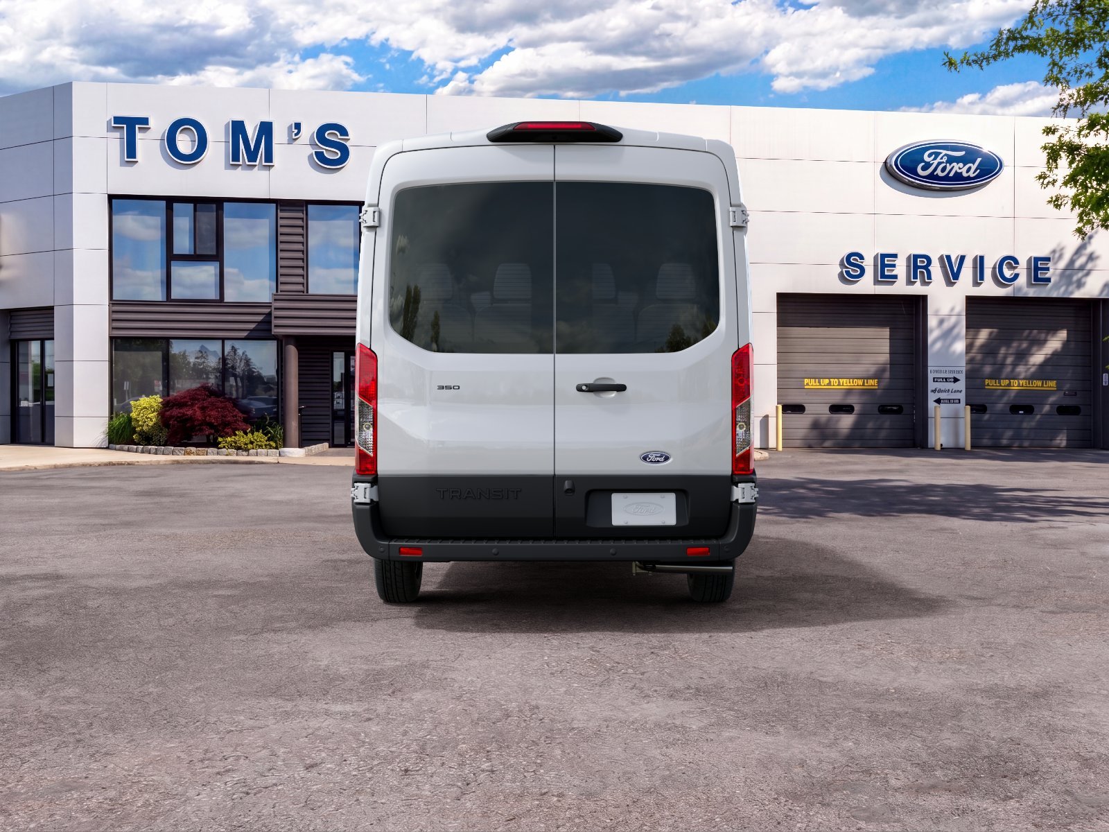 New 2027 Oxford White Ford Passenger Van XL image 7
