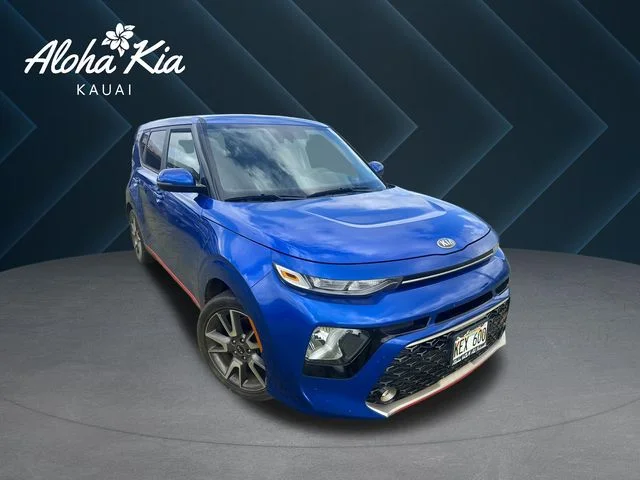 Certified Used 2021 Blue Kia GT-Line image 1