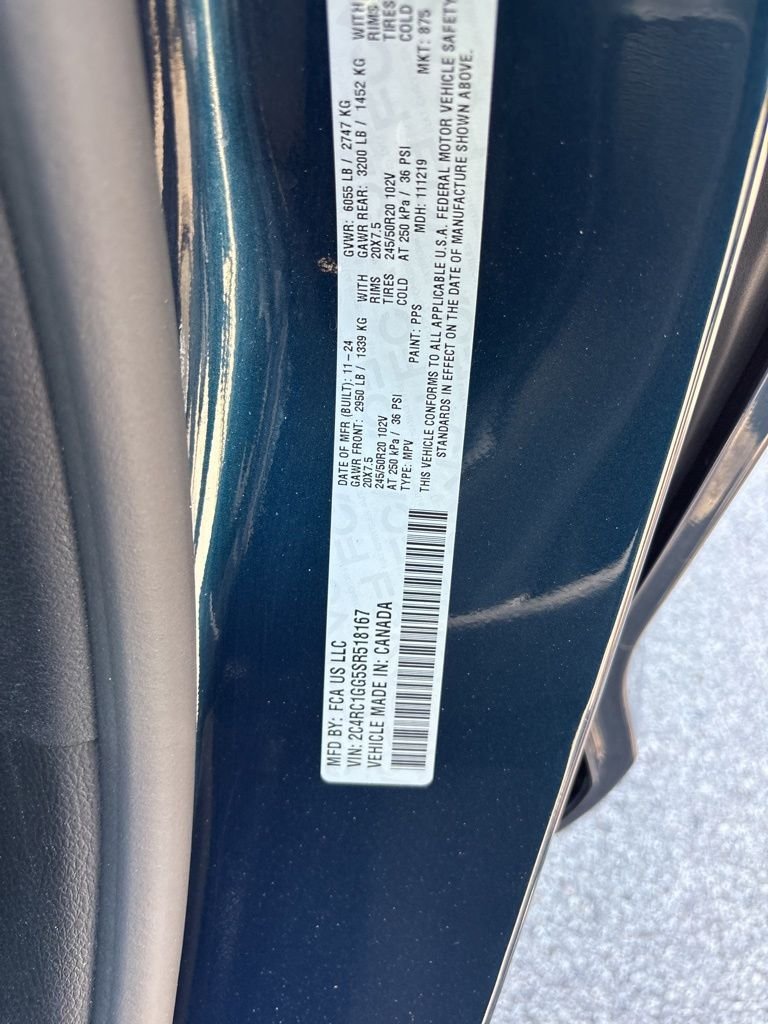 Used 2025 Blue Chrysler Limited image 53