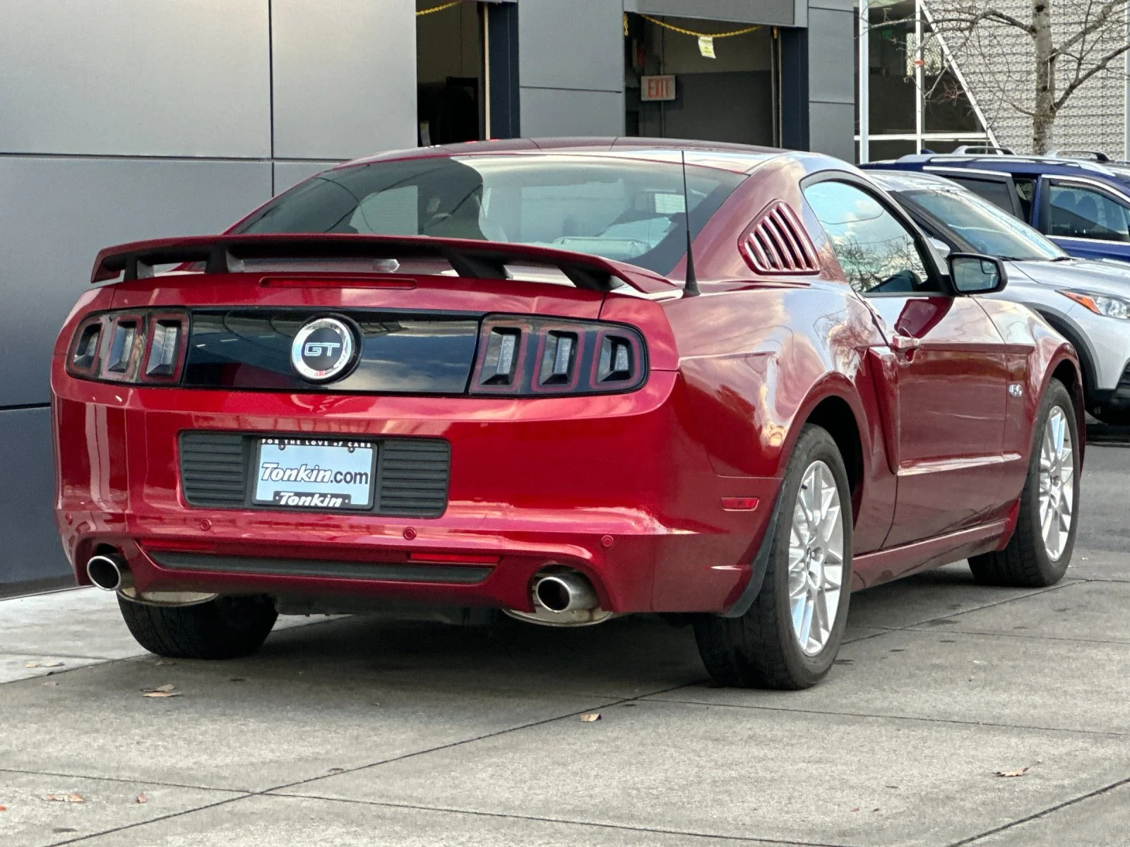 Used 2014 Ruby Red Metallic Ford GT Premium image 4