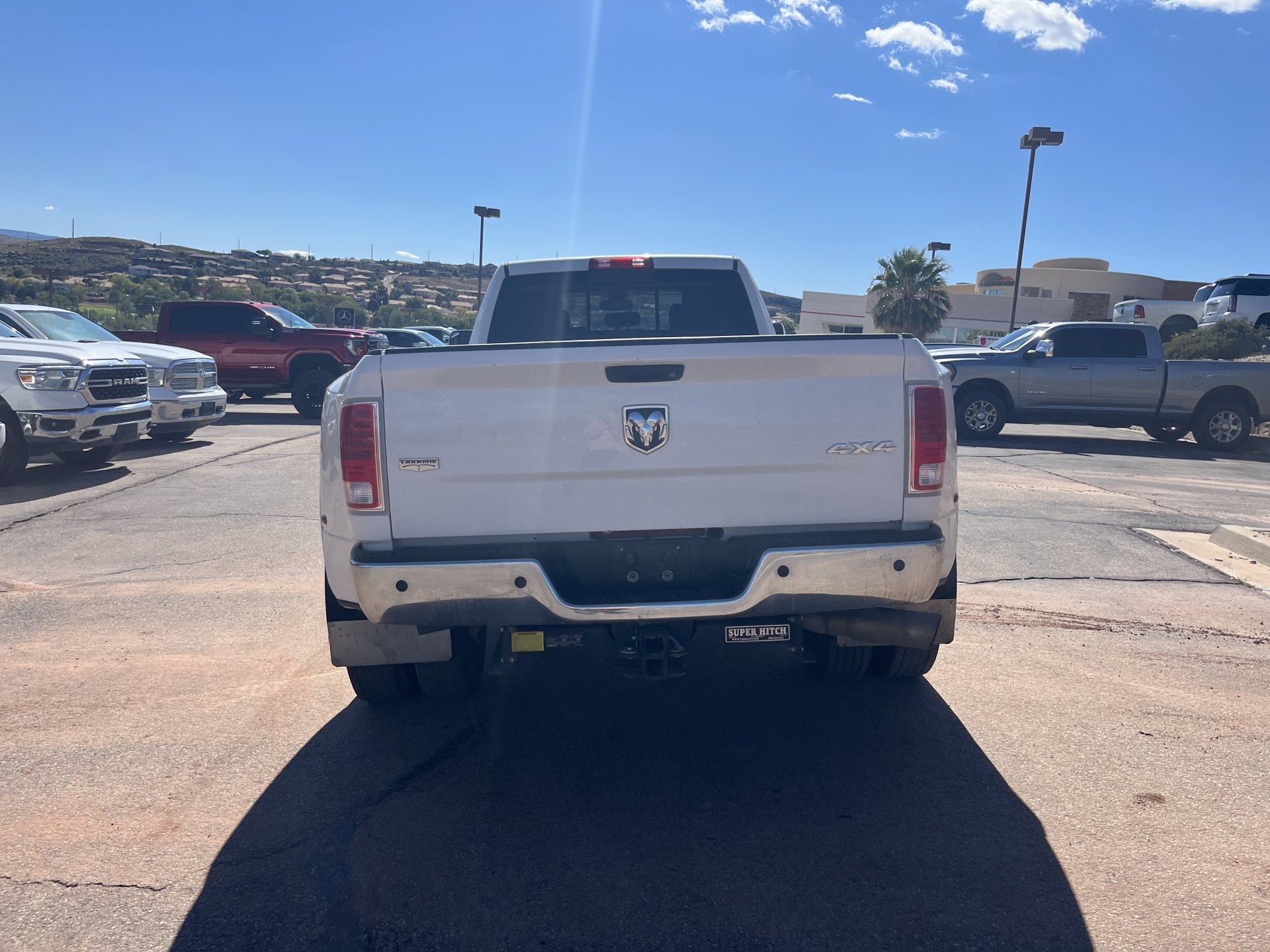 Used 2014 Bright White Clearcoat Ram Laramie image 2