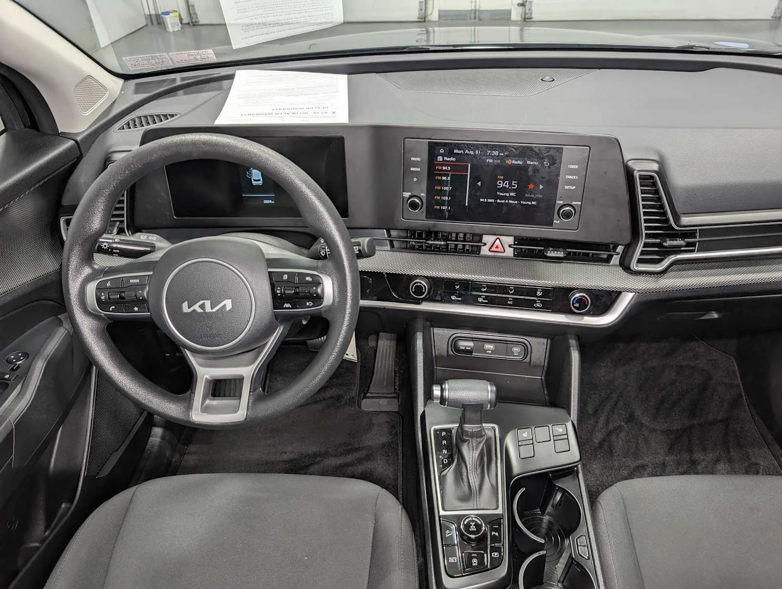 Used 2025 Ebony Black Kia LX image 17