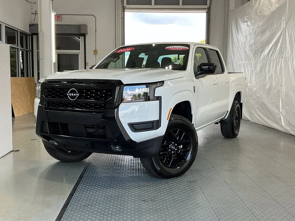 Certified Used 2026 Glacier White Nissan SV image 2
