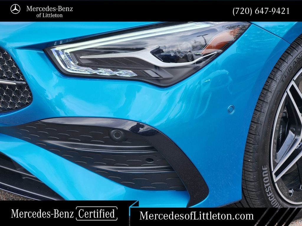 Certified Used 2025 Blue Mercedes-Benz CLA 250 image 8