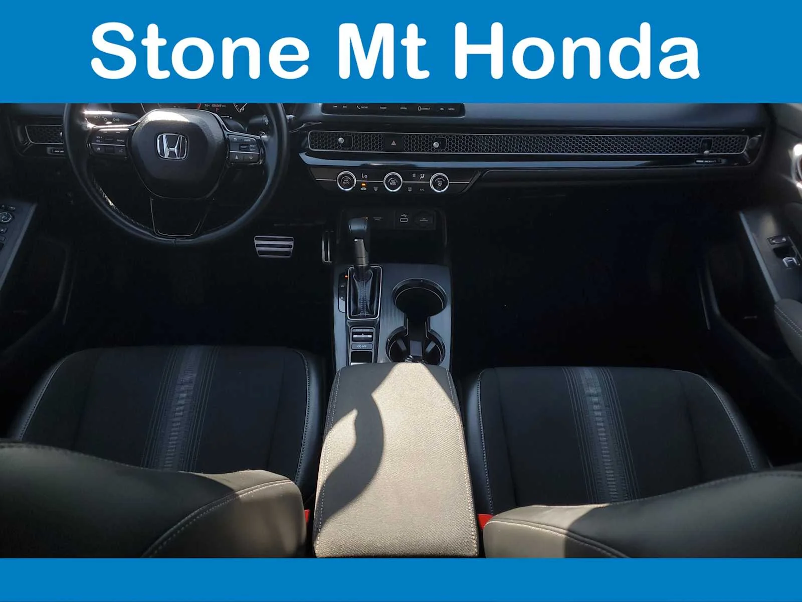 Used 2024 Meteorite Gray Metallic Honda Sport image 13