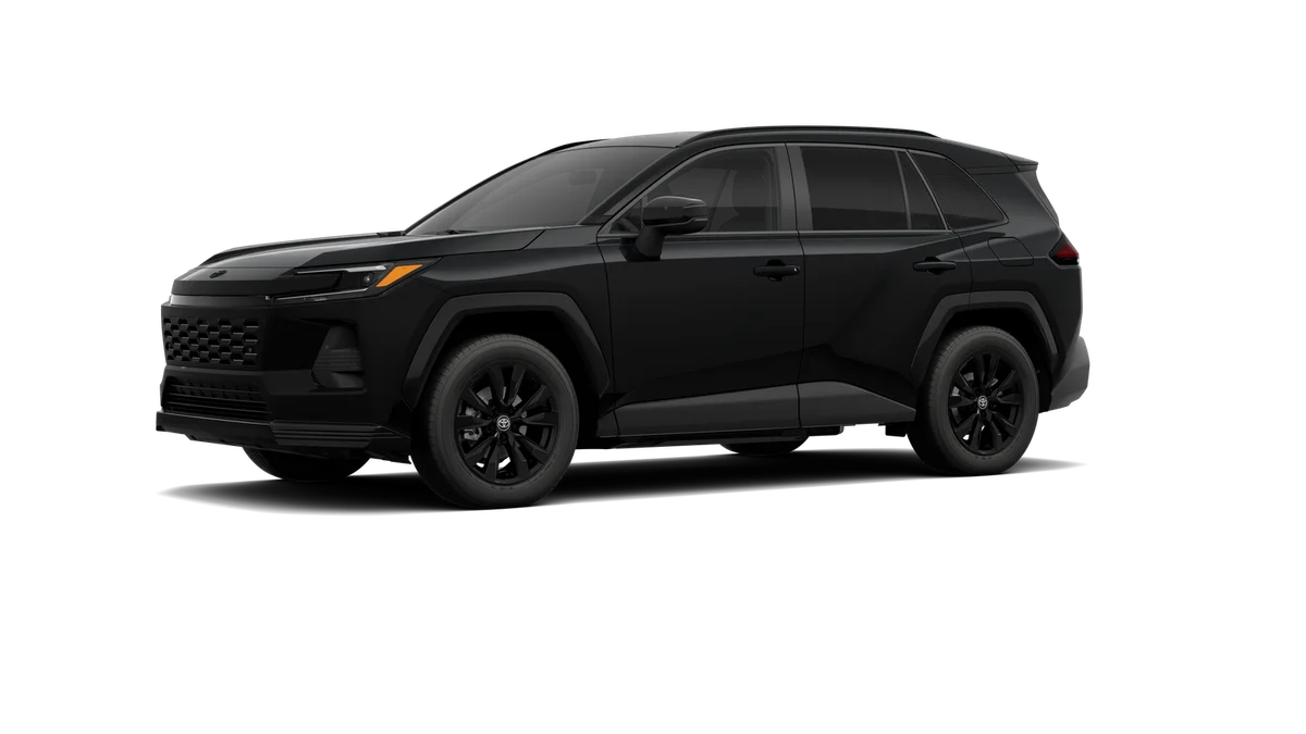 New 2026 Midnight Black Metallic Toyota SE image 2