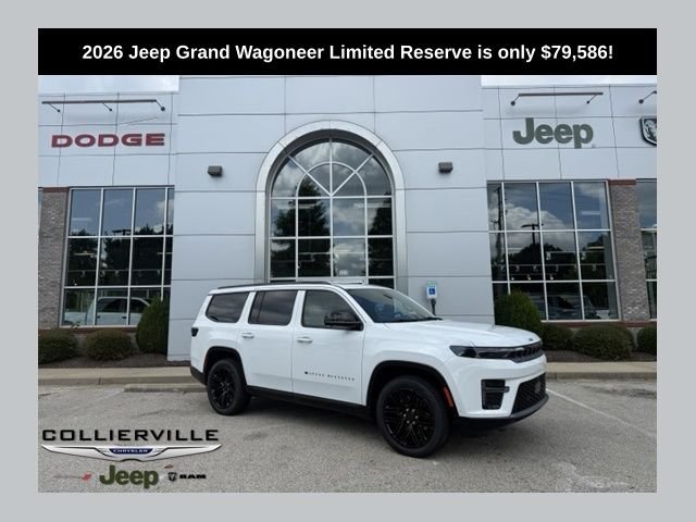 New 2026 Jeep Grand Wagoneer Limited Reserve With Navigation &amp; 4WD