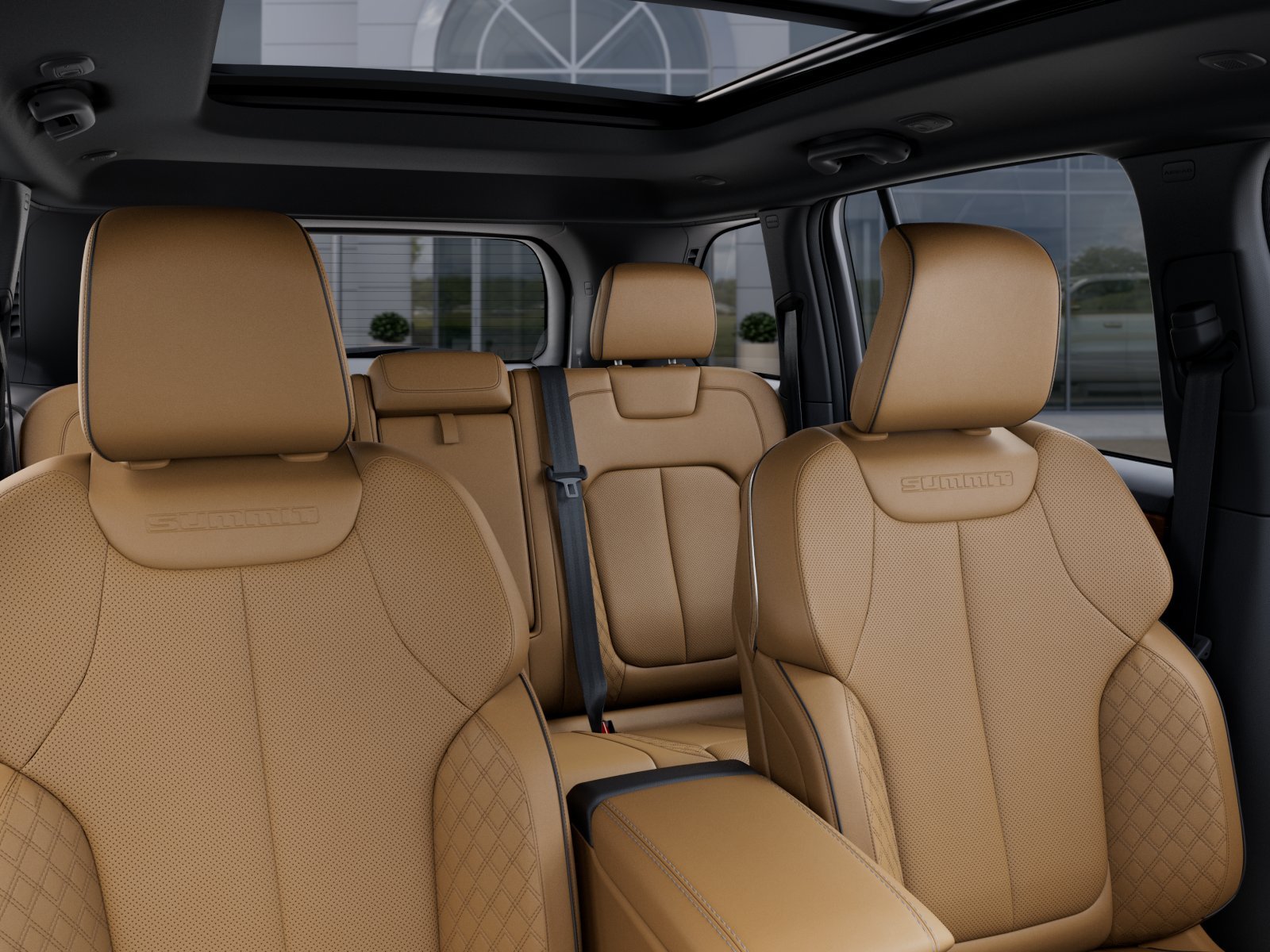 New 2026 Bright White Clear-Coat Exterior Paint Jeep Summit image 52