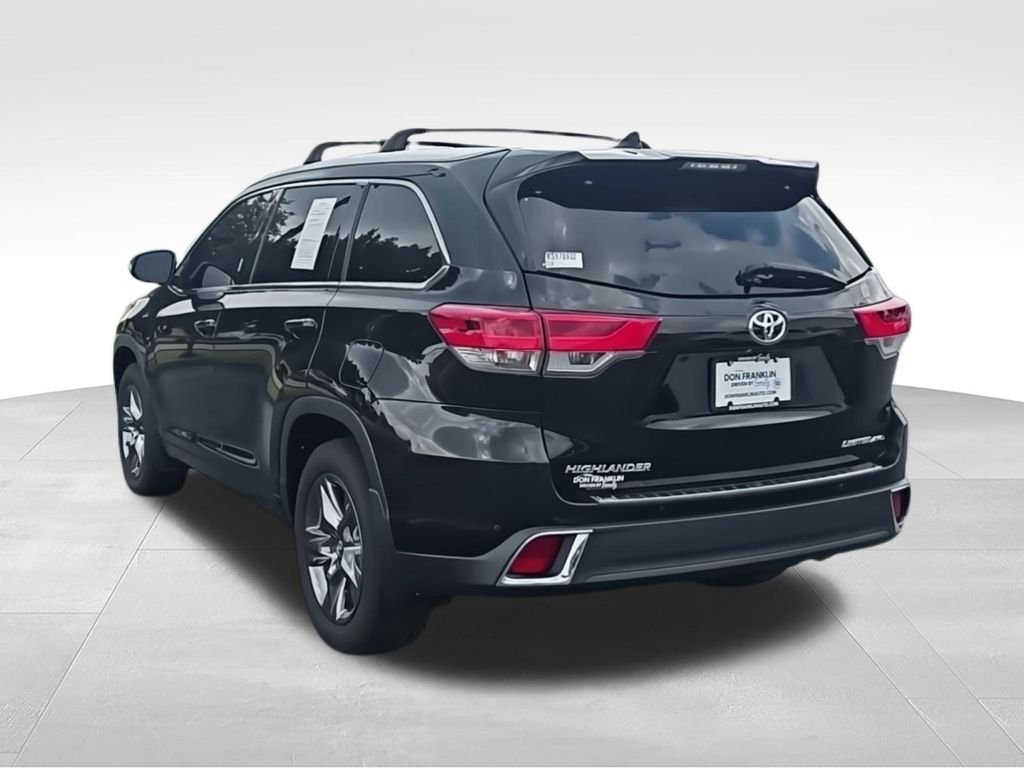 Used 2019 Midnight Black Metallic Toyota Limited Platinum image 7