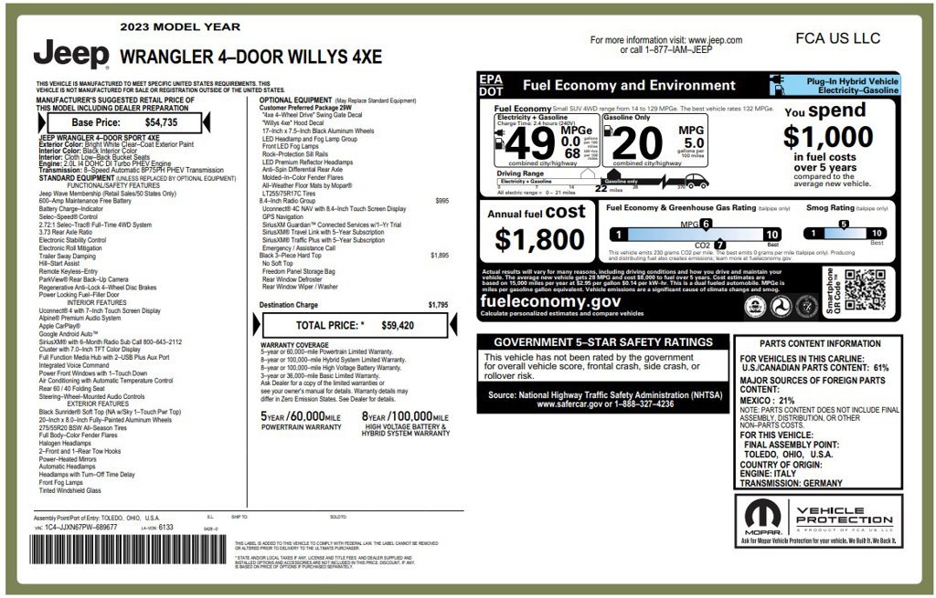 1C4JJXN67PW689677