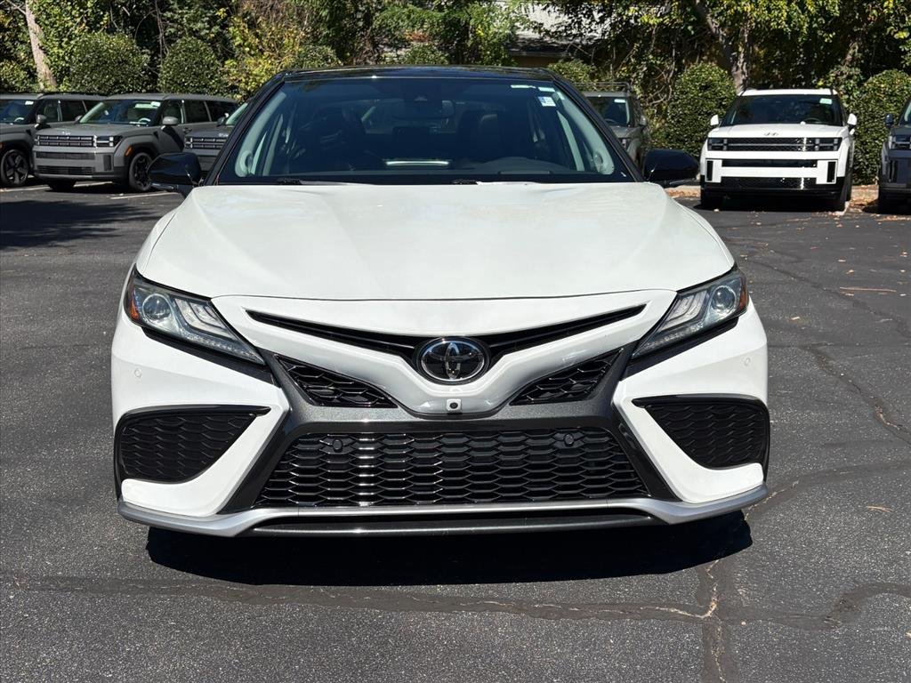 Used 2023 Wind Chill Pearl W/Midnight Black Metallic Roof Toyota XSE image 2