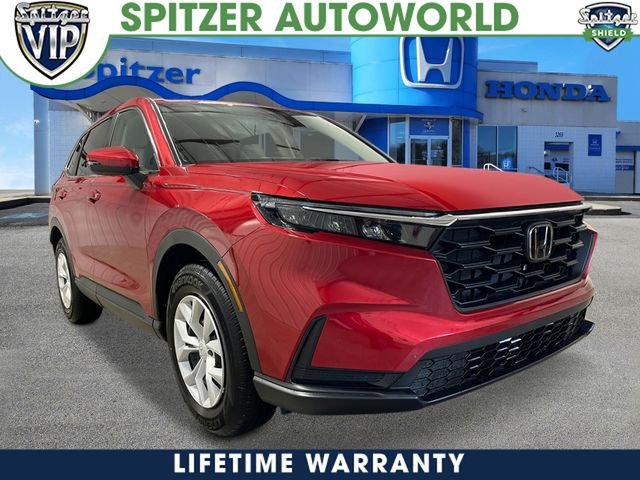 New 2026 Radiant Red Metallic Honda AWD LX image 1