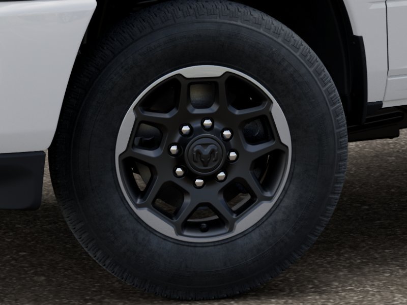New 2026 Bright White Clear-Coat Exterior Paint RAM Laramie image 8