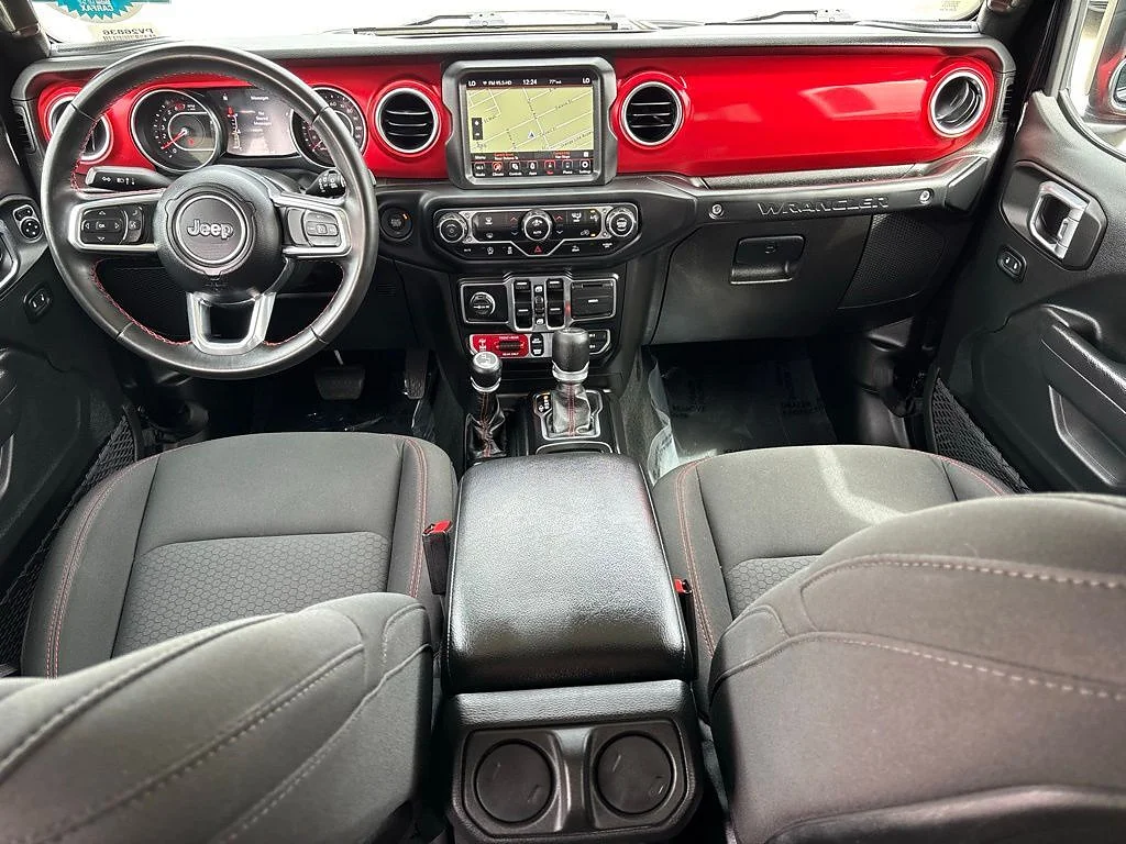 Used 2022 Black Clear Coat Jeep Rubicon image 14