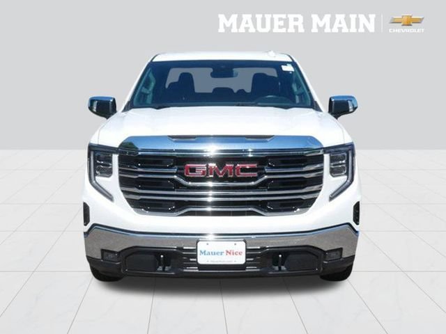 Used 2025 GMC Sierra 1500 SLT with VIN 1GTUUDED7SZ129537 for sale in Anoka, Minnesota