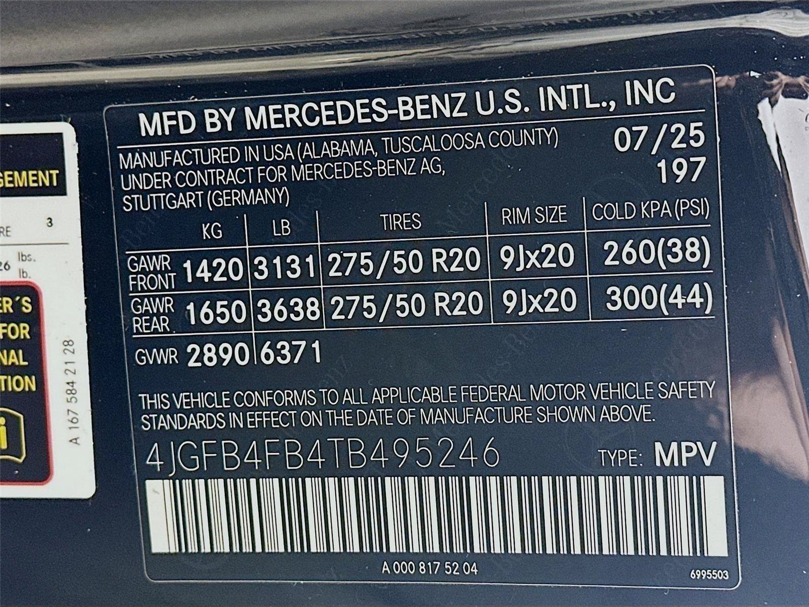 Used 2026 Obsidian Black Metallic Mercedes-Benz GLE 350 image 42