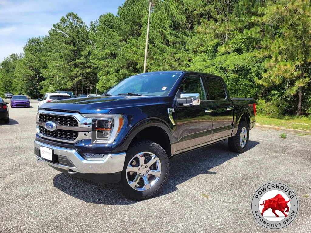 Used 2023 Blue Ford King Ranch image 1