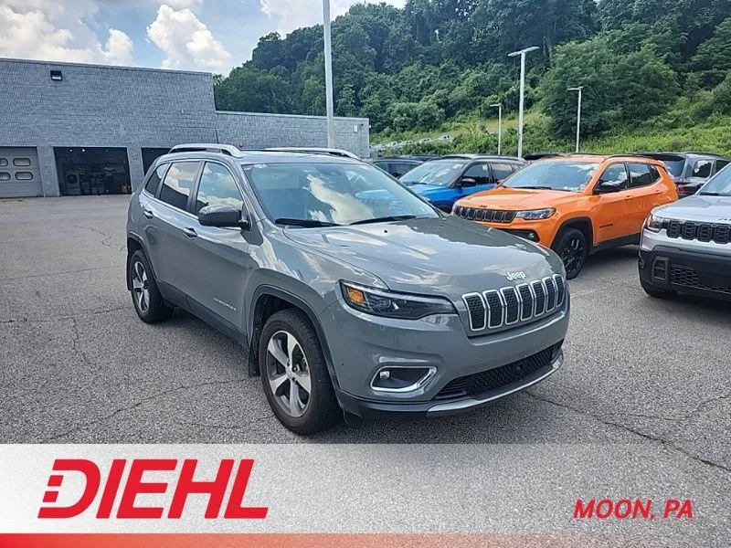Used 2021 Gray Jeep Limited image 1