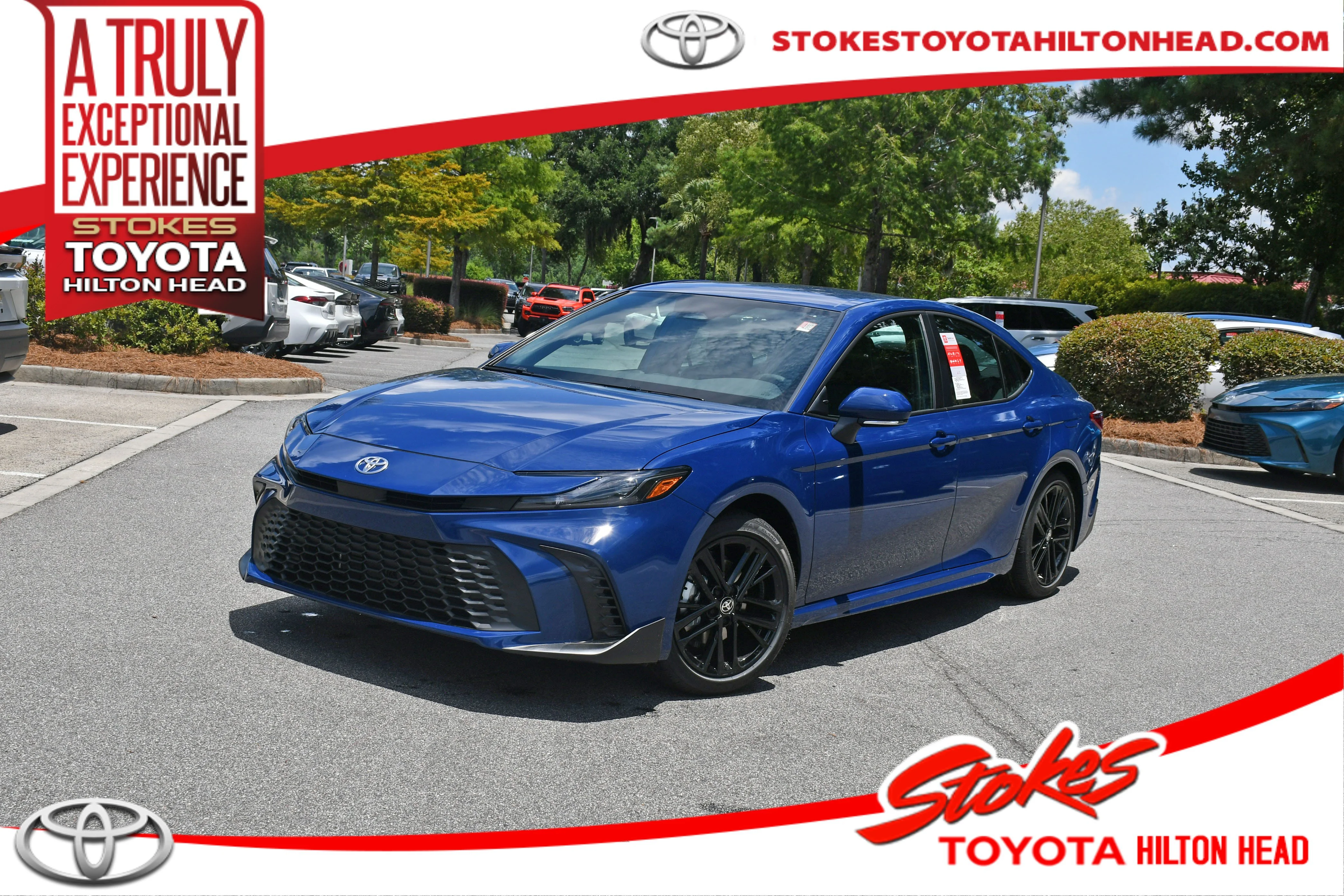 New 2026 Reservoir Blue Toyota SE image 1
