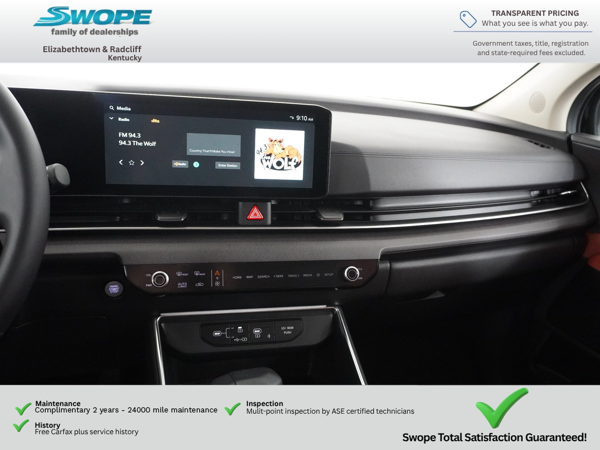 Used 2026 Aurora Black Pearl Kia EX image 21