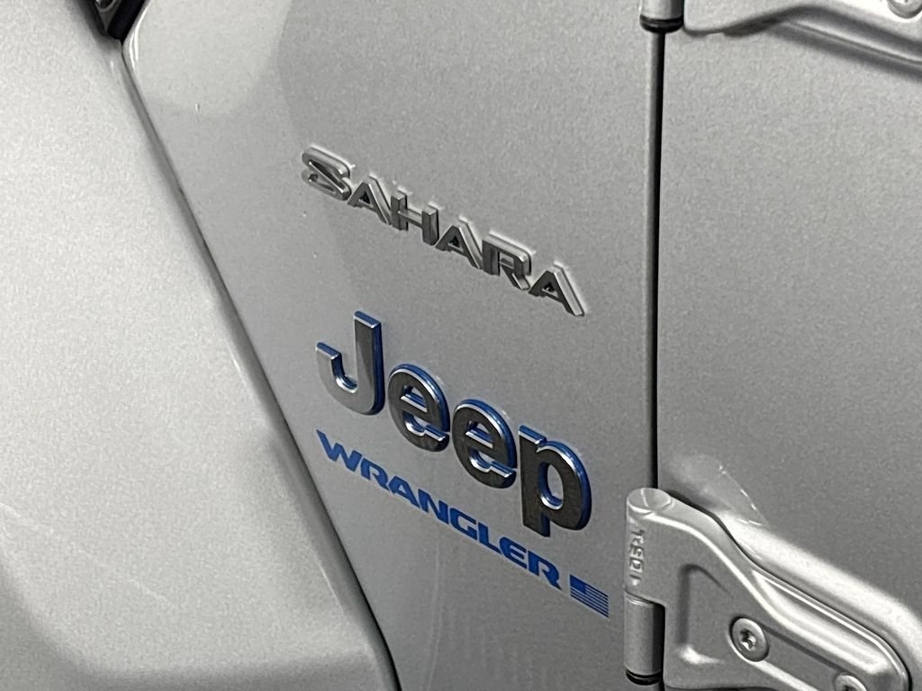Used 2023 Silver Jeep Sahara 4xe image 24