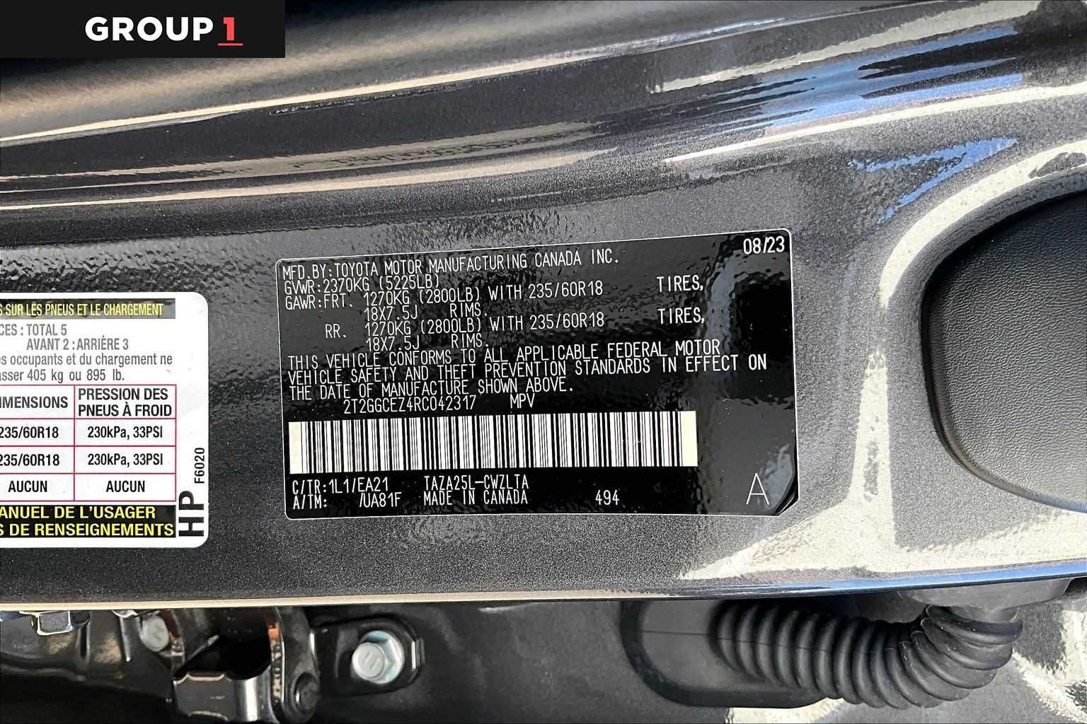 Used 2024 Cloudburst Gray Lexus Premium image 34