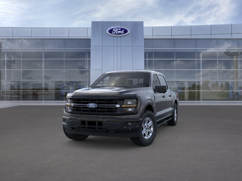 New 2026 Agate Black Metallic Ford XLT image 2