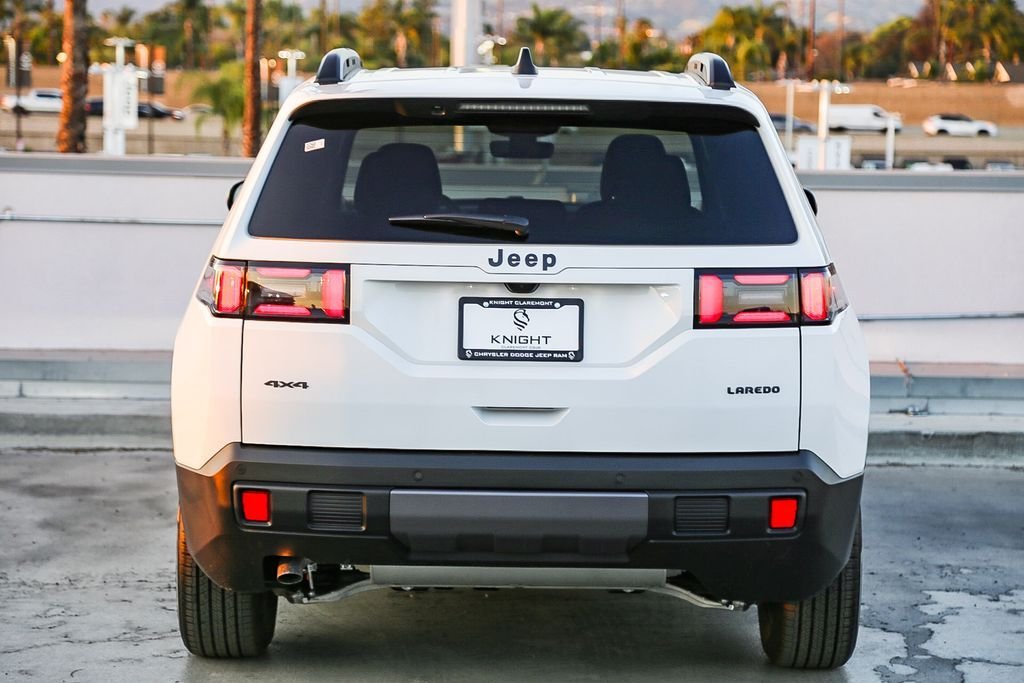 New 2026 Bright White Clearcoat Jeep Laredo image 8