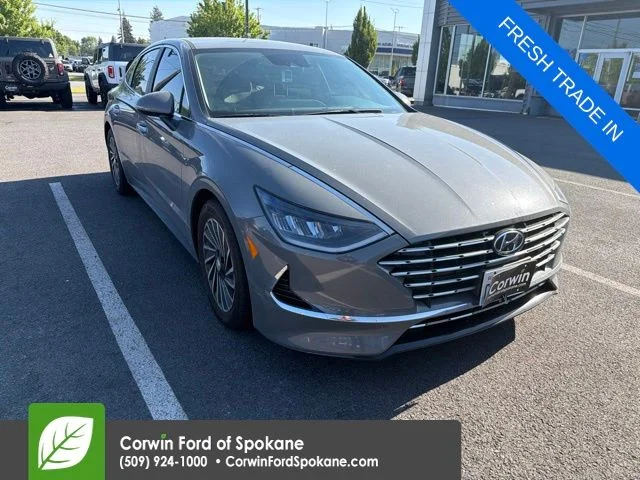Used 2020 Hampton Gray Hyundai SEL image 1